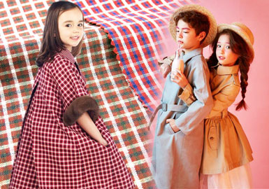 Twill & Check -- 19/20 A/W Kids' Coat Material