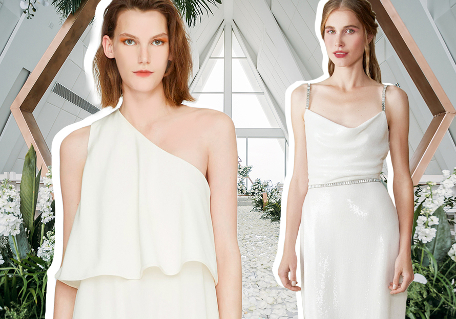 Bridesmaid Dress -- 2020 S/S Silhouette Trend for Womenswear