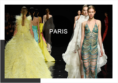 Warm Colors -- 2019 S/S Analysis of Wedding Dress in Paris Couture Week