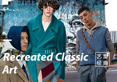 Recreated Classic Art -- The Thematic Fabric Trend for Menswear