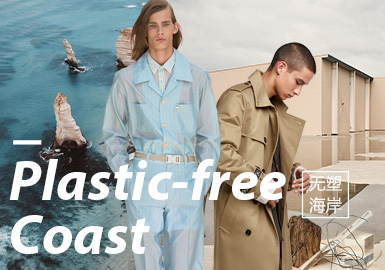 Plastic-Free Coast -- The Confirmation of Menswear Theme Colors