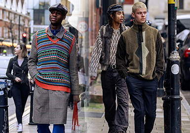 Knitwear -- The Comprehensive Analysis of Men's Knitwear Street Snaps During Fashion Weeks