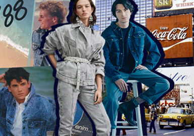 Reproducing 80'S – The Theme Trend for S/S 2021 Denim