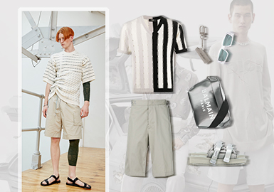 Futuristic Geek -- Clothing Collocation for Men's Knitwear