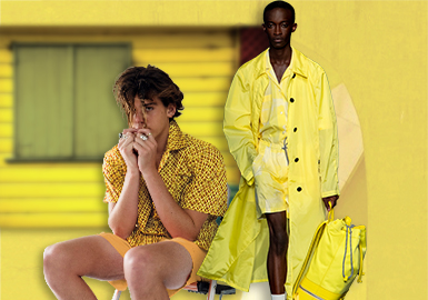 Celandine -- The Thematic Color Trend for Menswear