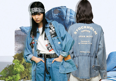 A New Chapter -- The Pattern Trend for Women's Denim