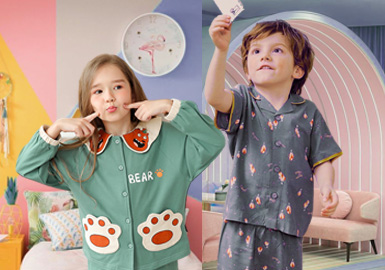 The Home Space -- The Color Trend for Kids' Loungewear