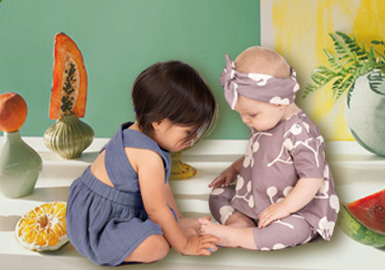 Home of Fruits and Vegetables--Theme Design and Development of Infants' Wear