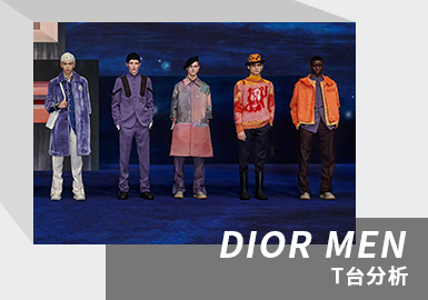 The Combination of Painting and Fashion -- The Menswear Catwalk Analysis of DIOR MEN