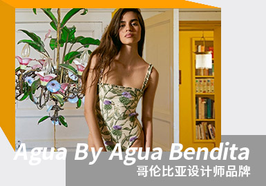 Passionate Southern America -- The Analysis of Agua By Agua Bendita The Women's Swimsuit Designer Brand