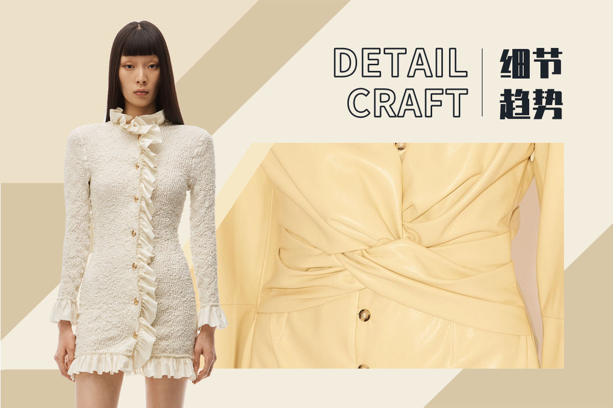 Fun & Practical -- The Detail Trend for Women's Dress