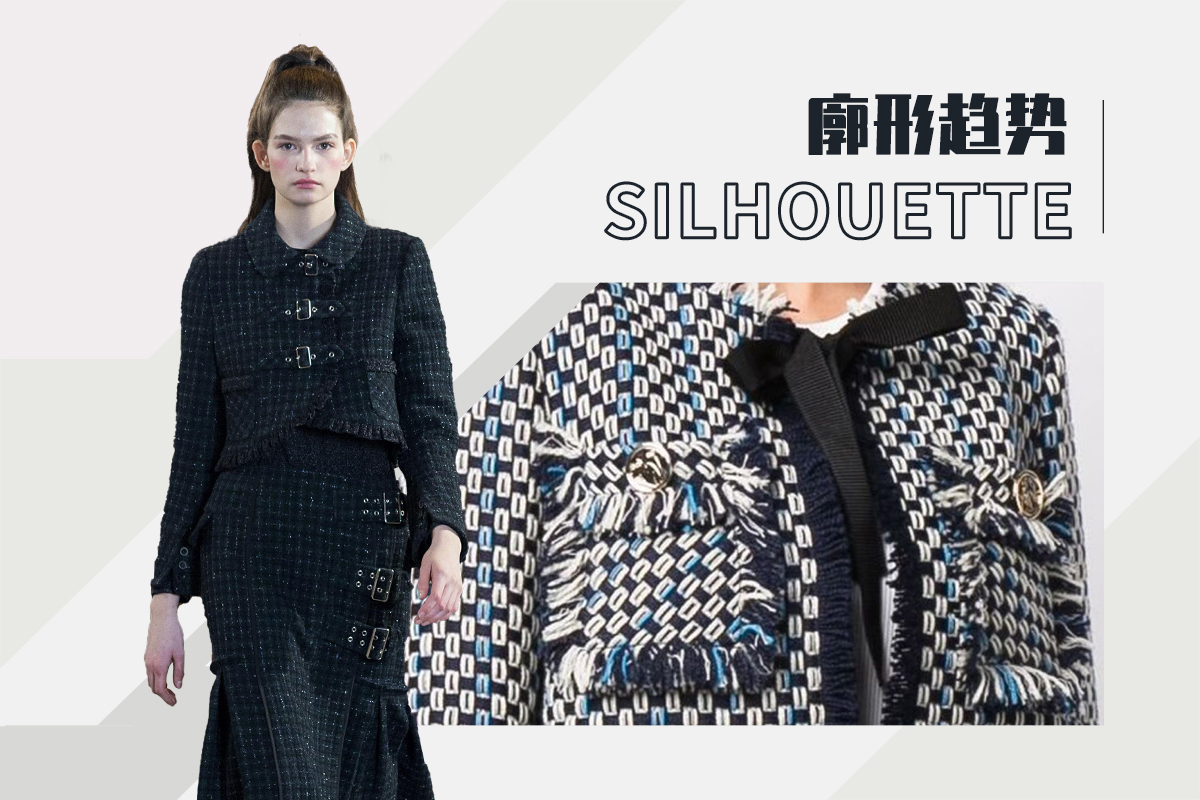 The Silhouette Trend for Women's Chanel Inspired Jacket