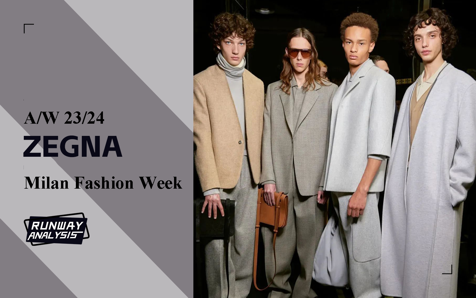 The Oasi of Cashmere -- The Menswear Runway Analysis of Zegna