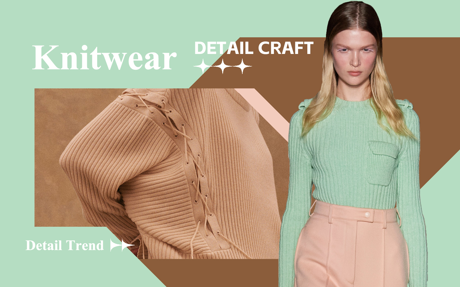 Minimalist Lady -- A/W 24/25 Detail & Craft Trend for Women's Knitwear