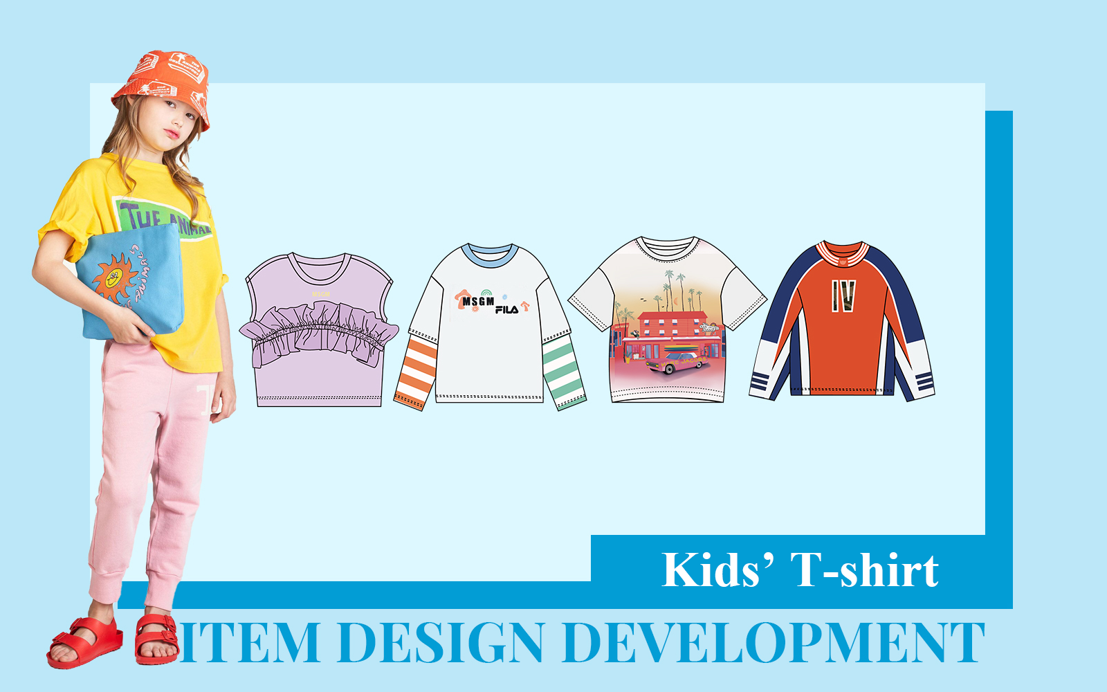 The Design Development of Kids' T-shirt