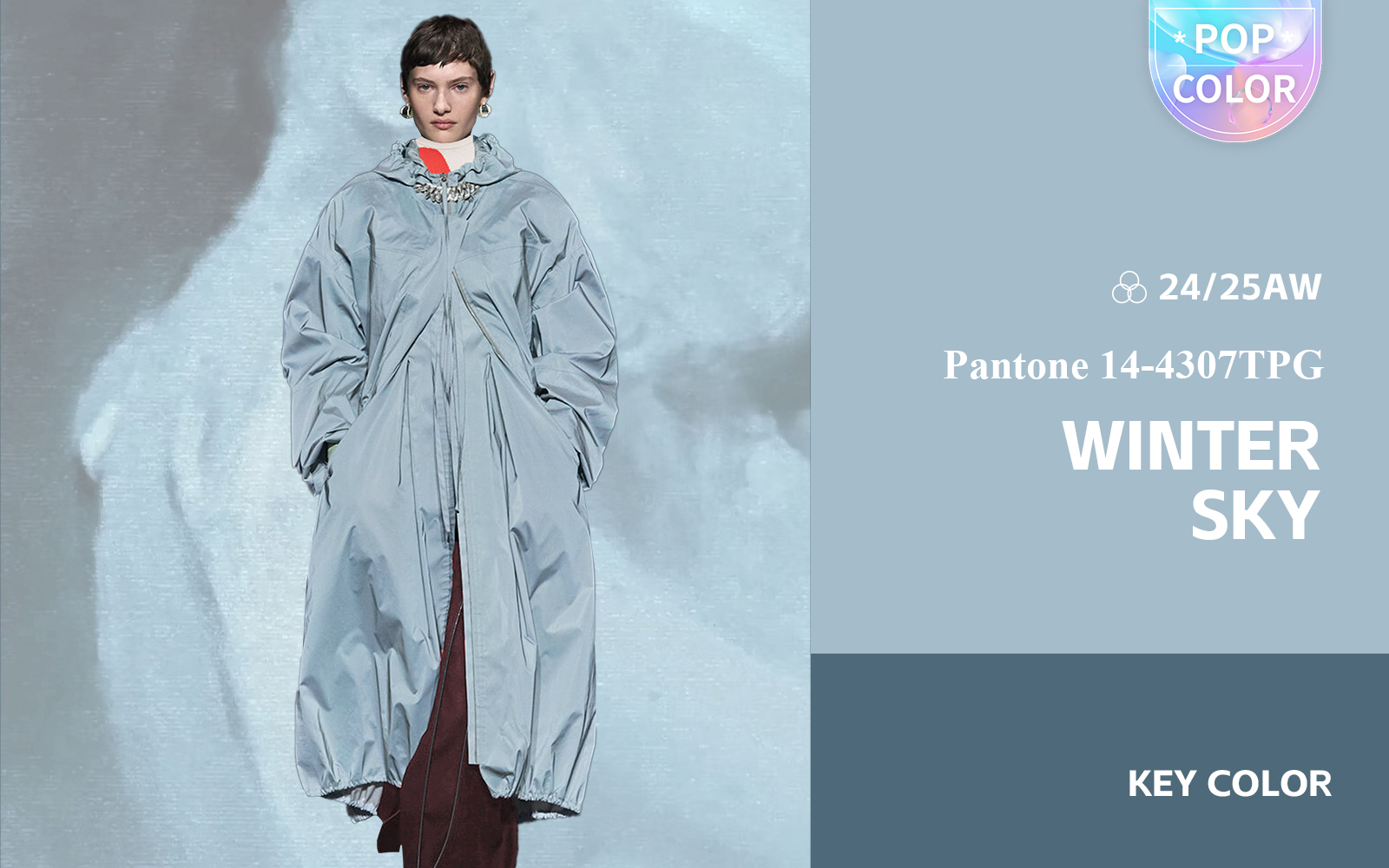 Winter Sky -- The Color Trend for Womenswear