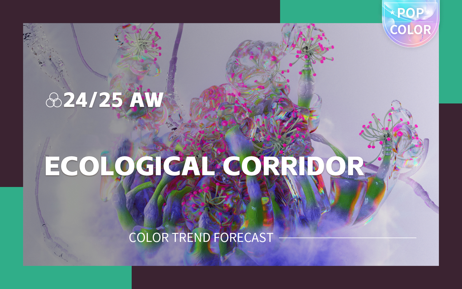 Ecological Corridor -- The A/W 24/25 Color Trend Forecast