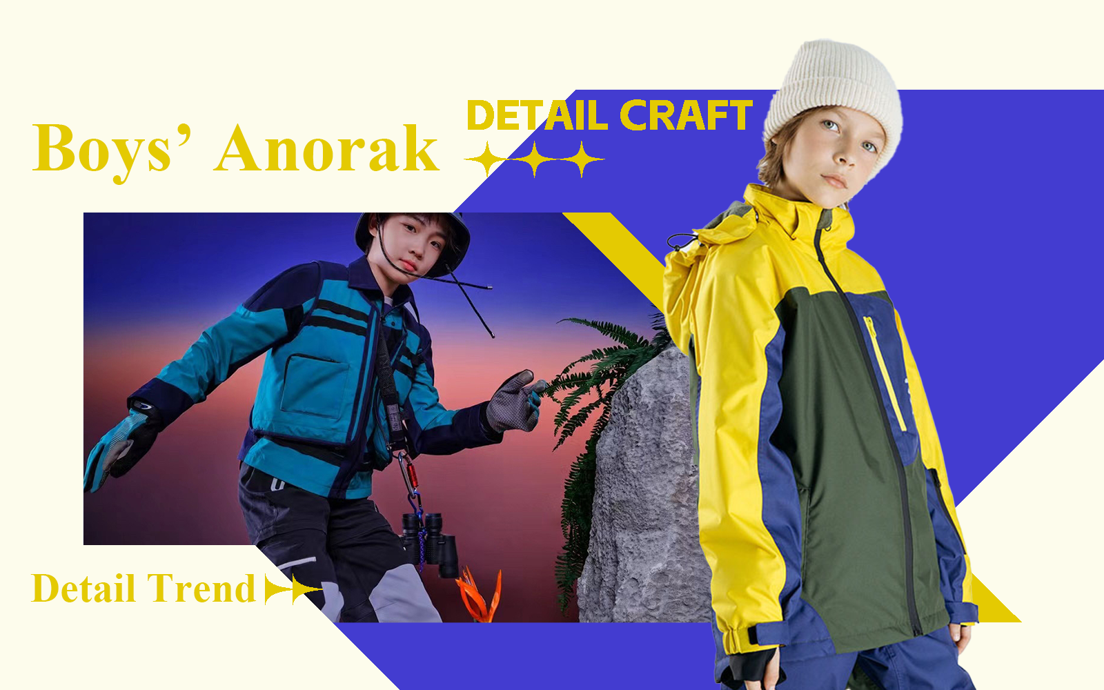 The Detail & Craft Trend for Boys' Anorak