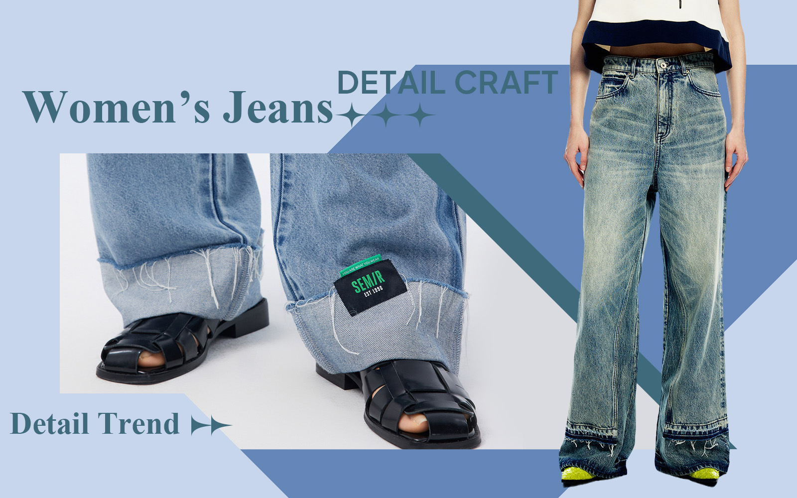 The Detail & Craft Trend for Women's Jeans