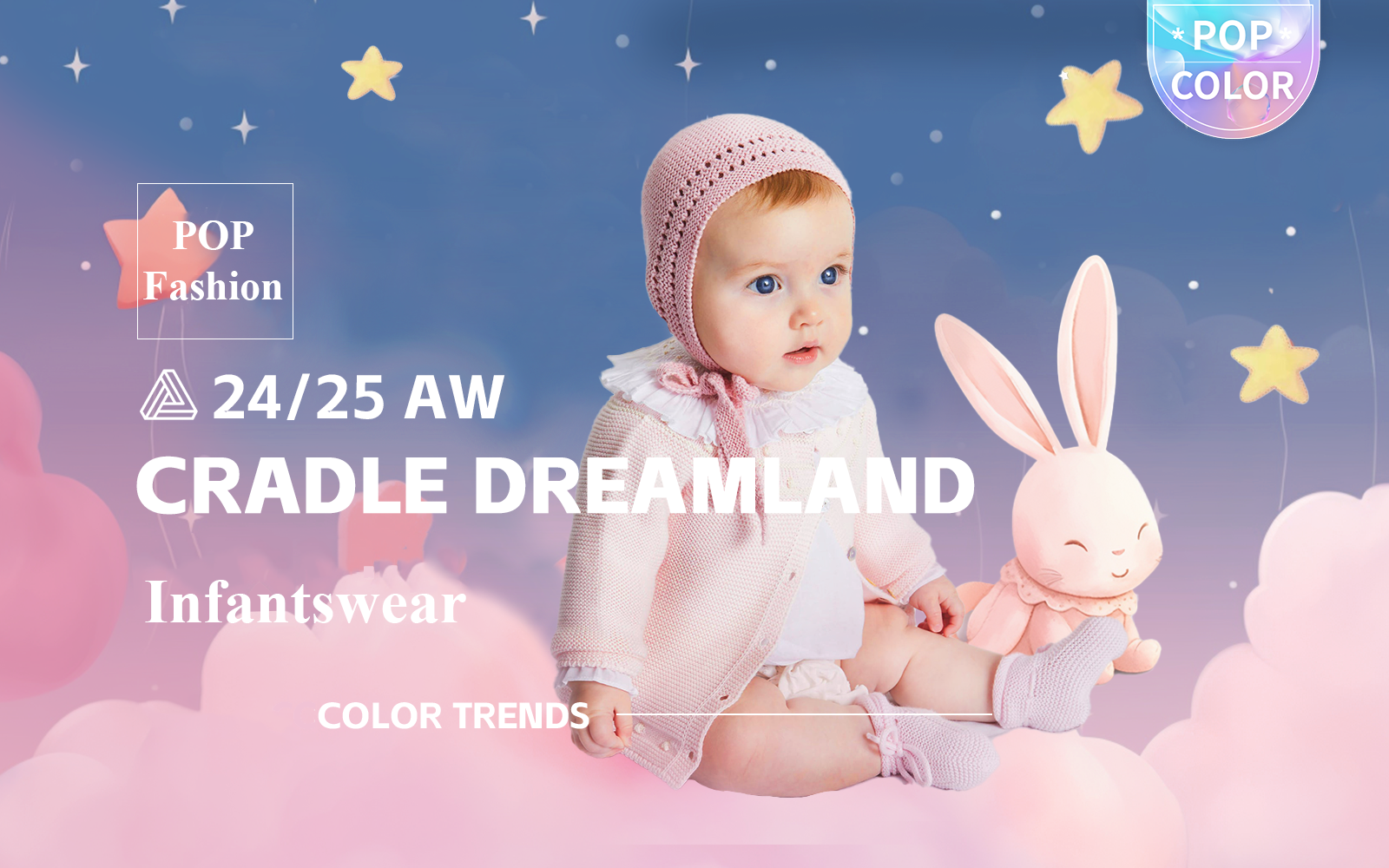 Cradle Dreamland -- A/W 24/25 Color Trend for Infantswear