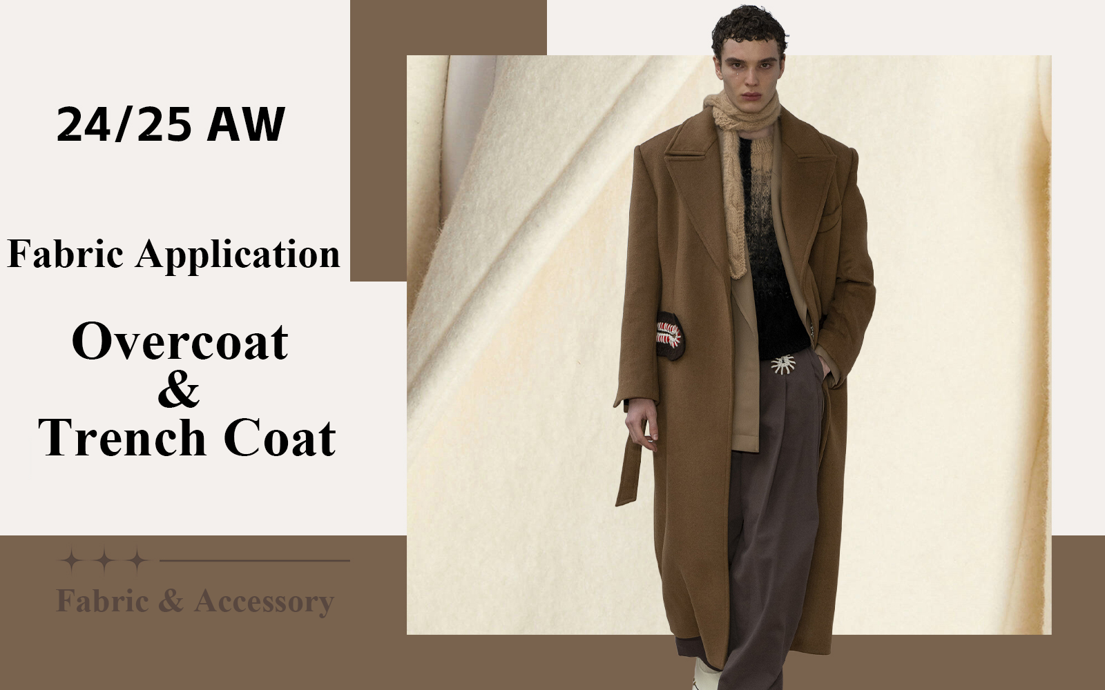 The Fabric Trend for Men's Overcoat & Trench Coat
