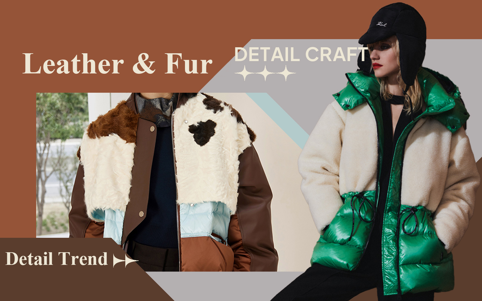 Warm Layering -- The Detail & Craft Trend for Women's Leather & Fur