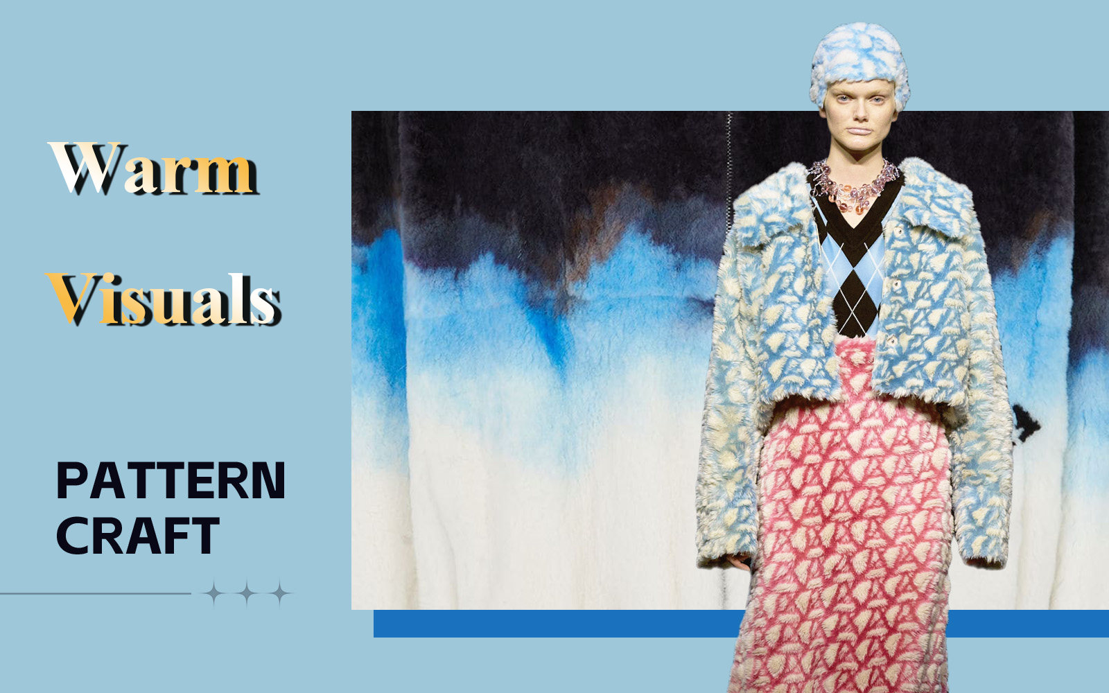 Warm Visuals -- The Pattern Craft Trend for Women's Fur