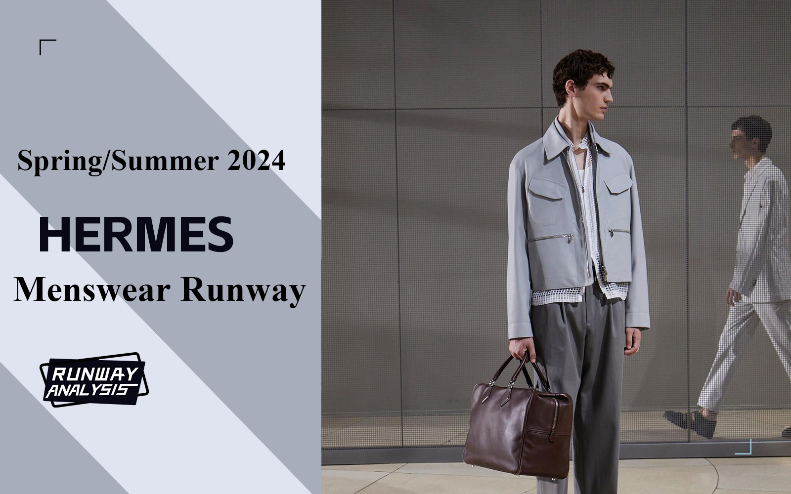 The Menswear Runway Analysis of Hermès