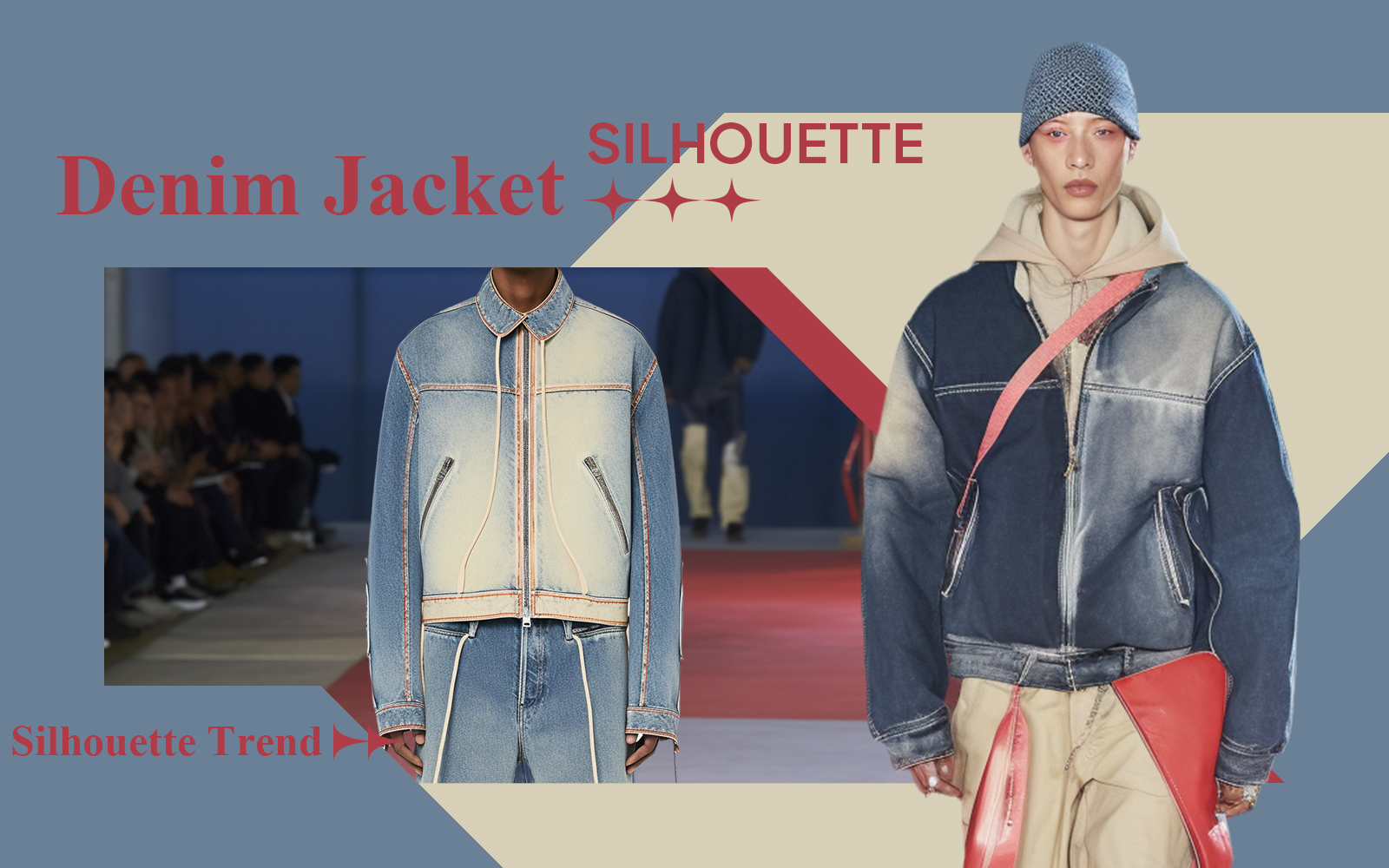 The Silhouette Trend for Denim Jacket