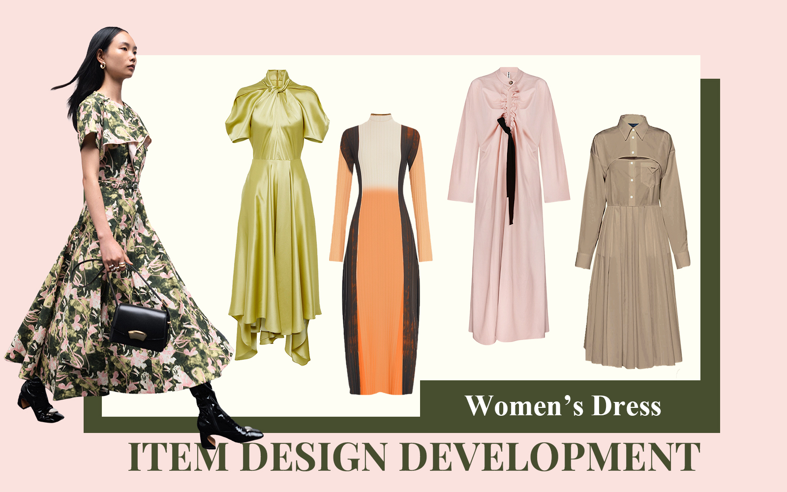 Delicate Minimalism -- The Design Development for Women's Dress