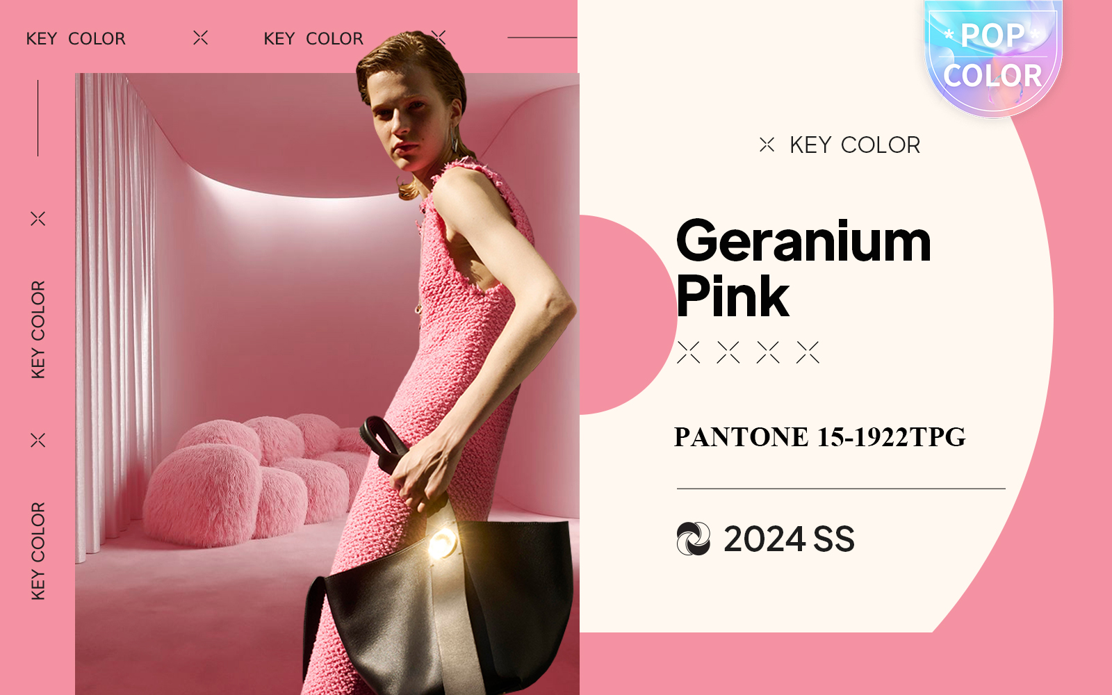 Geranium Pink -- The Color Trend for Womenswear