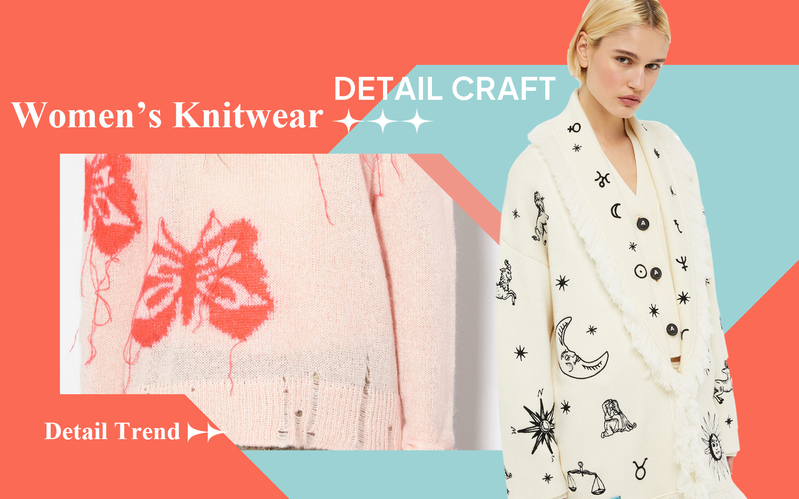 The Detail & Craft Trend for Women's Knitwear