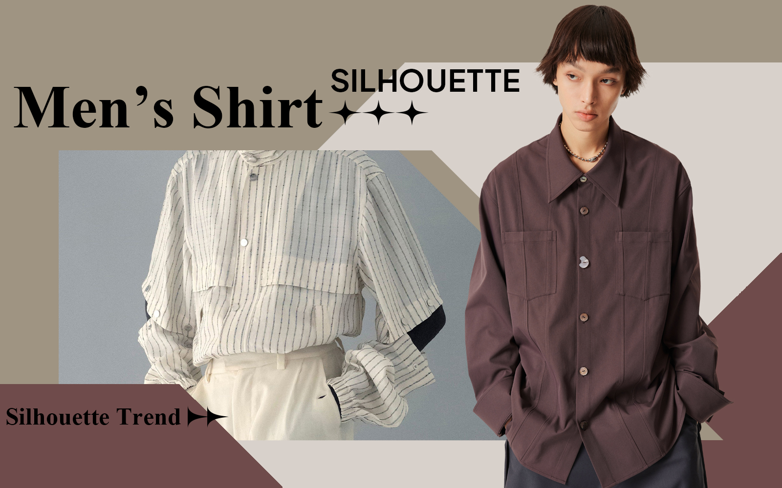 Focus of Autumn -- The Silhouette Trend for Men's Shirt