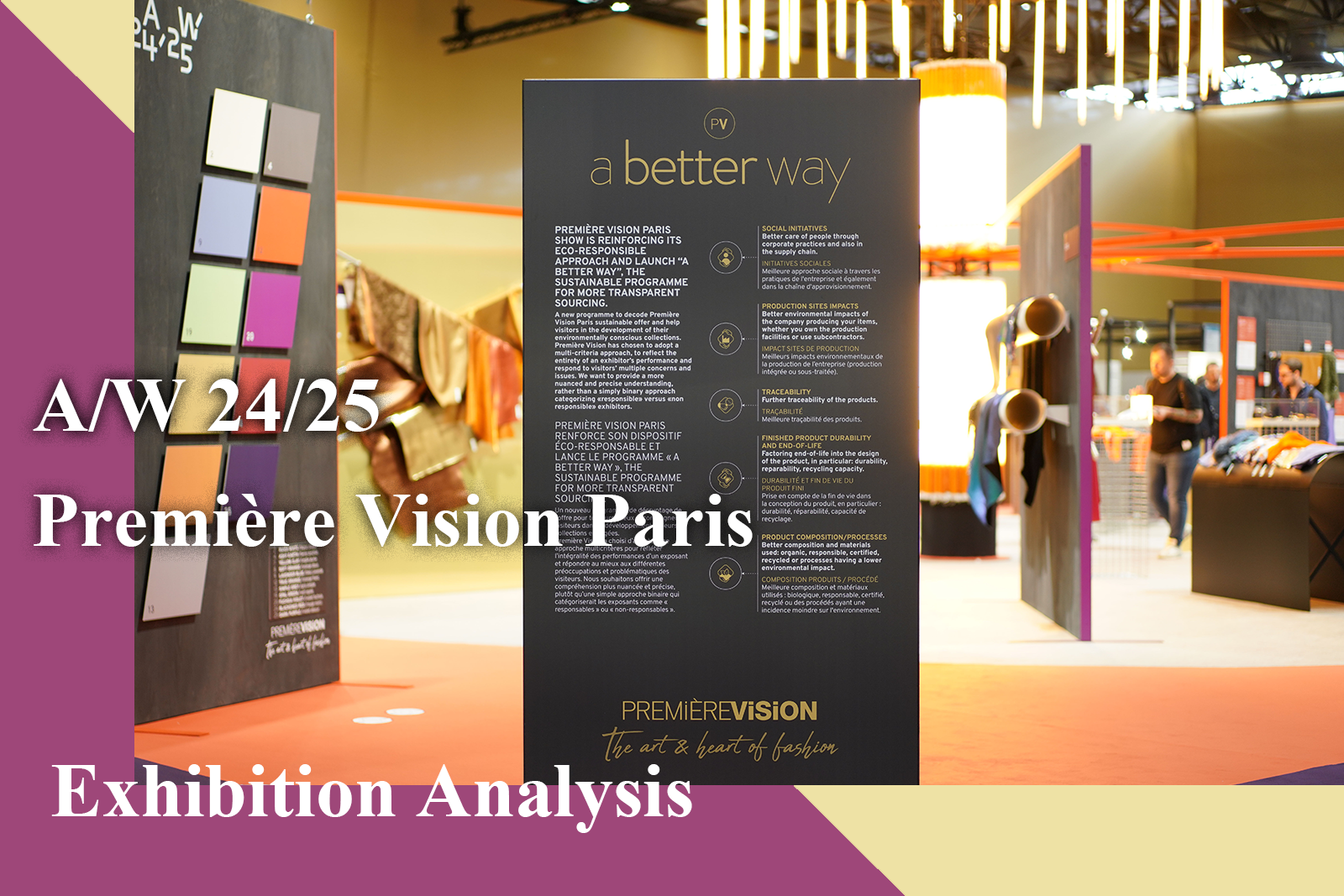 A/W 24/25 Comprehensive Exhibition Analysis of Première Vision Paris