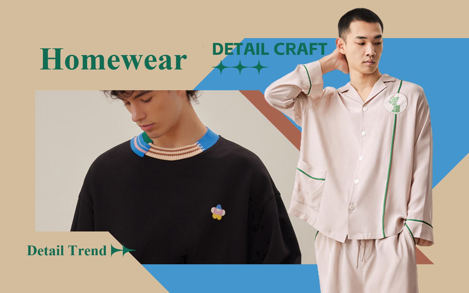 The Detail & Craft Trend for Men's Homewear