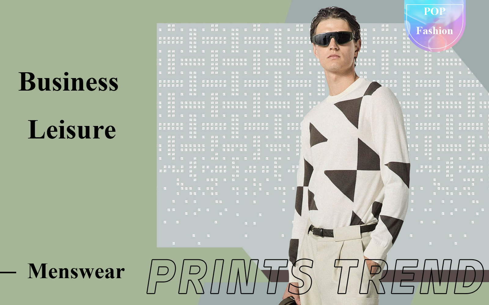 Business Leisure -- The Pattern Trend for Men's Knitwear