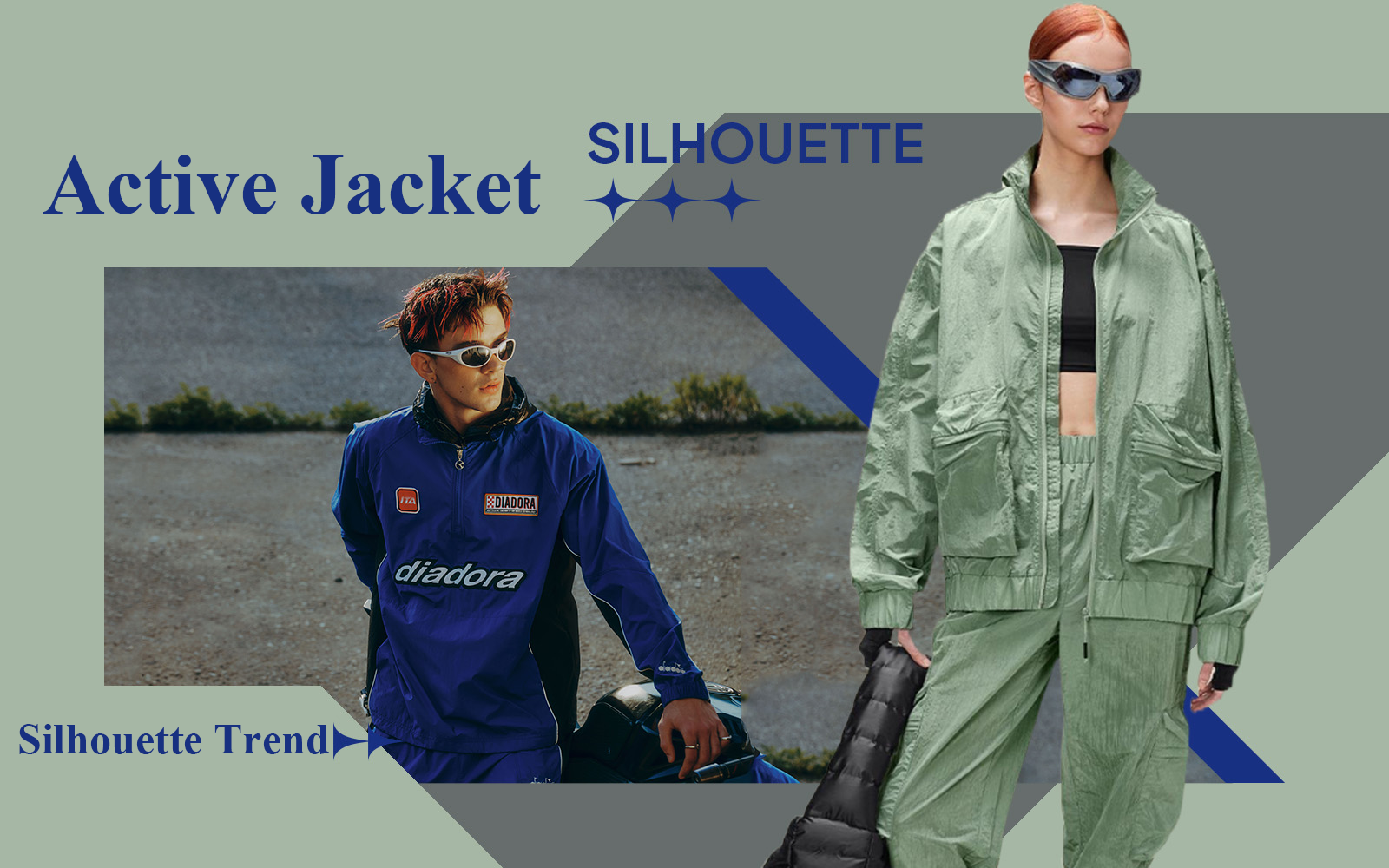 The Silhouette Trend for Active Jacket