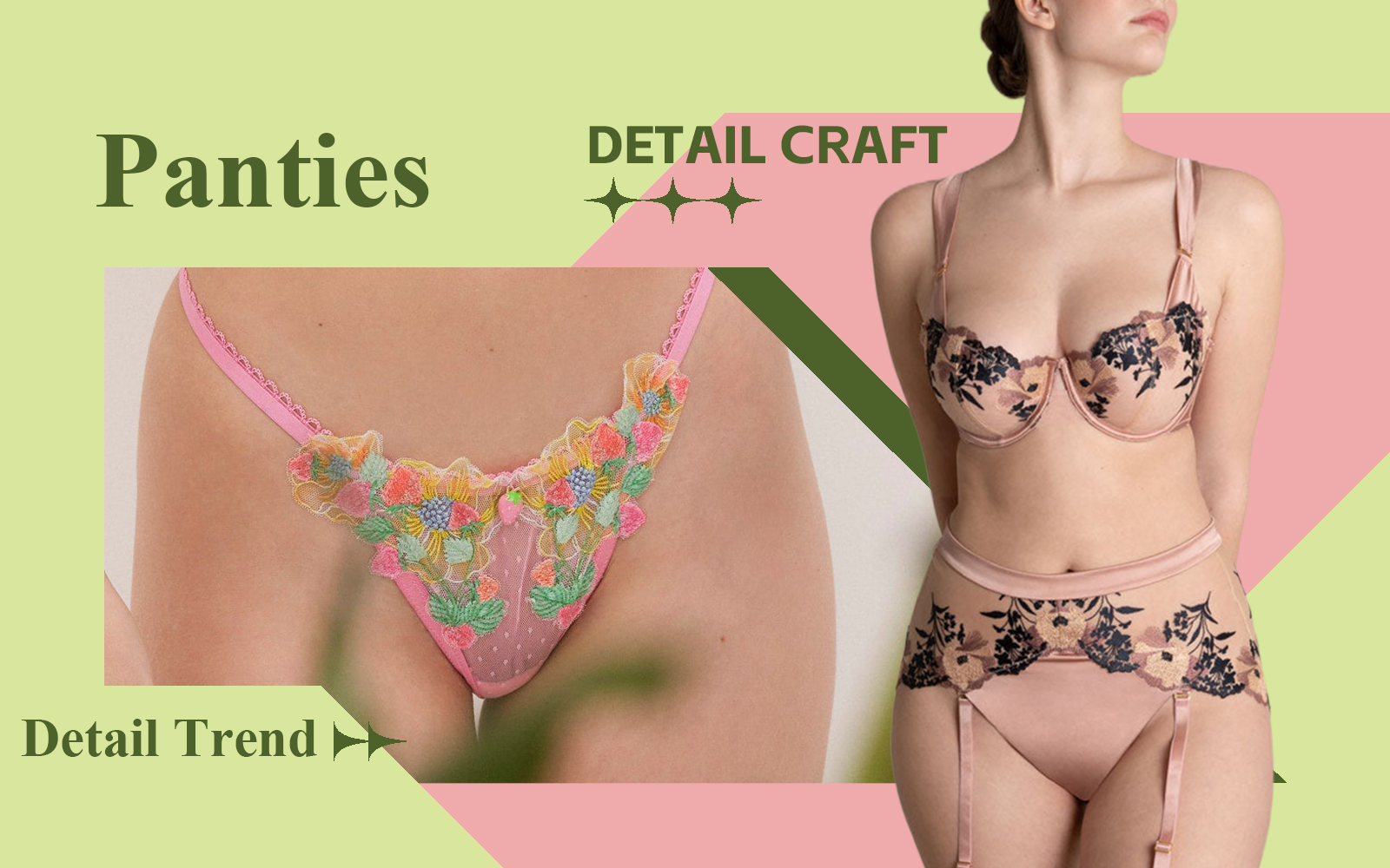 The Detail & Craft Trend for Women's Panties