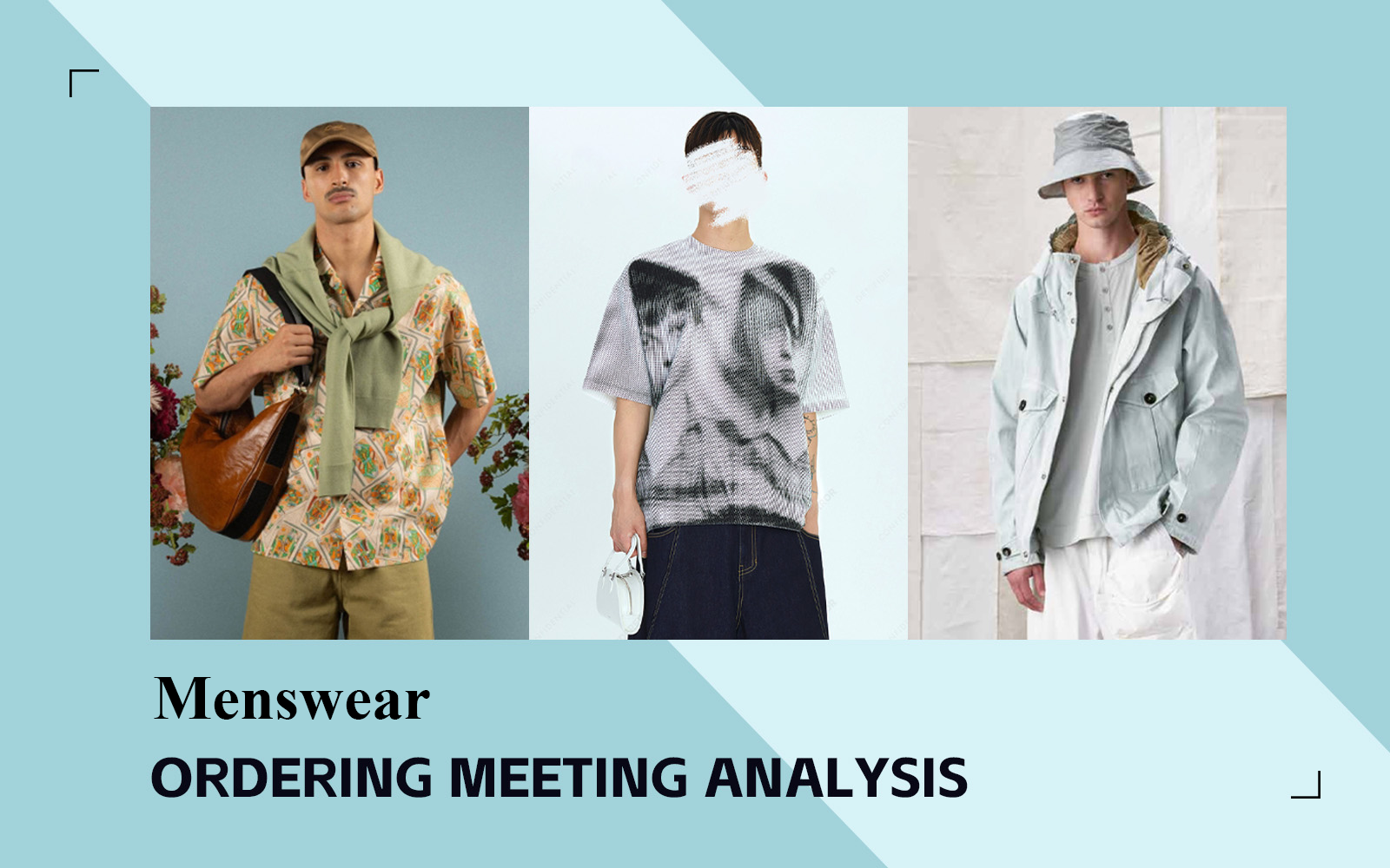 Playful Dressing -- The Comprehensive Analysis of Men's Ordering Meeting