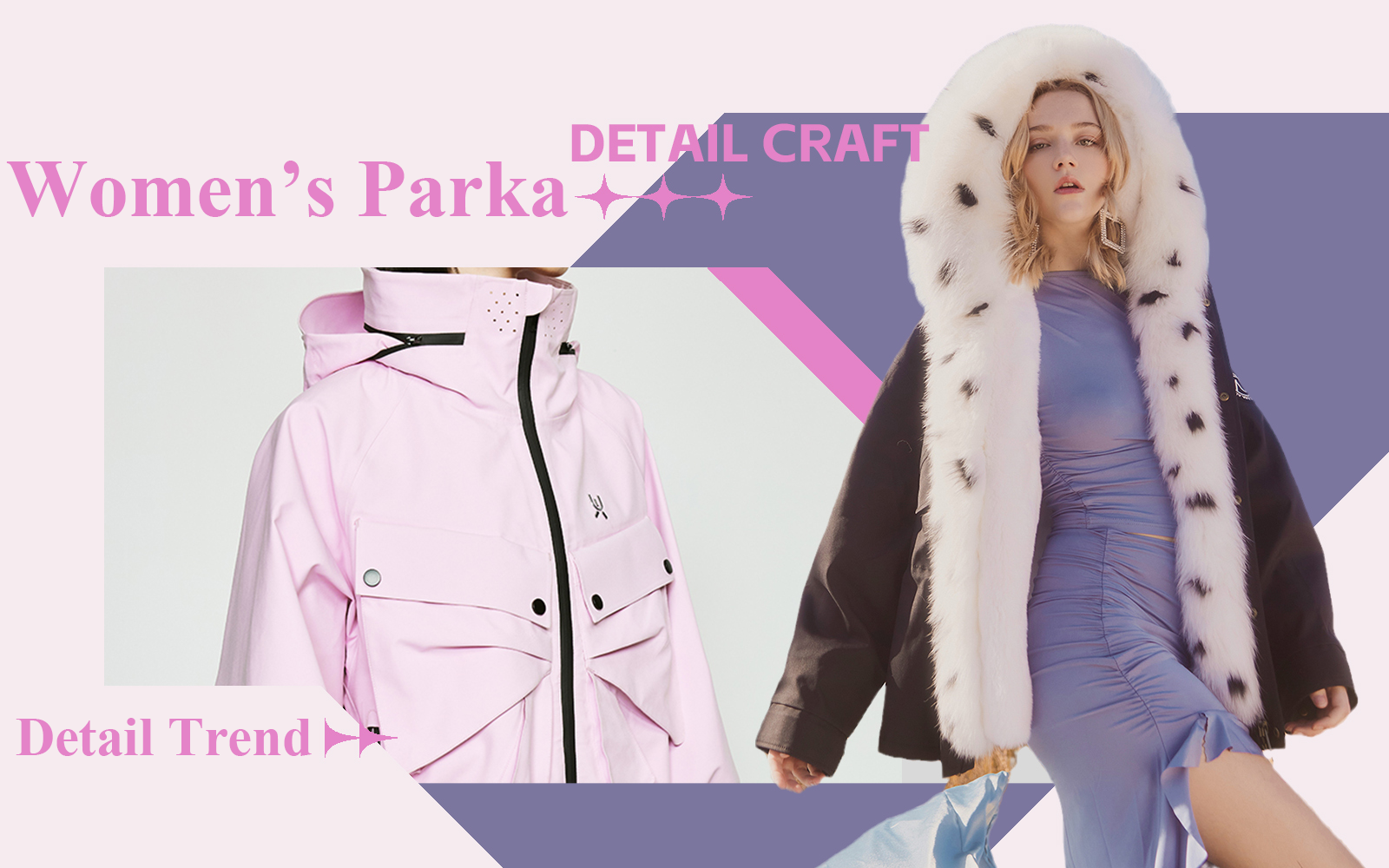 The Detail Trend for Women's Parka