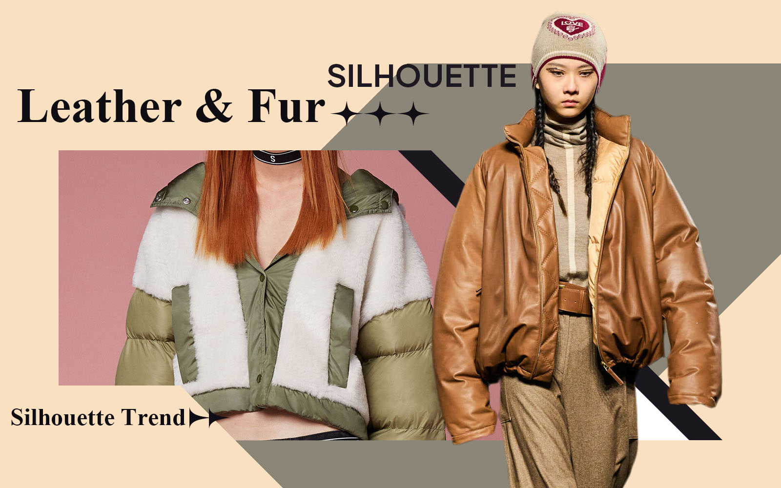 The Silhouette Trend for Women's Leather & Fur