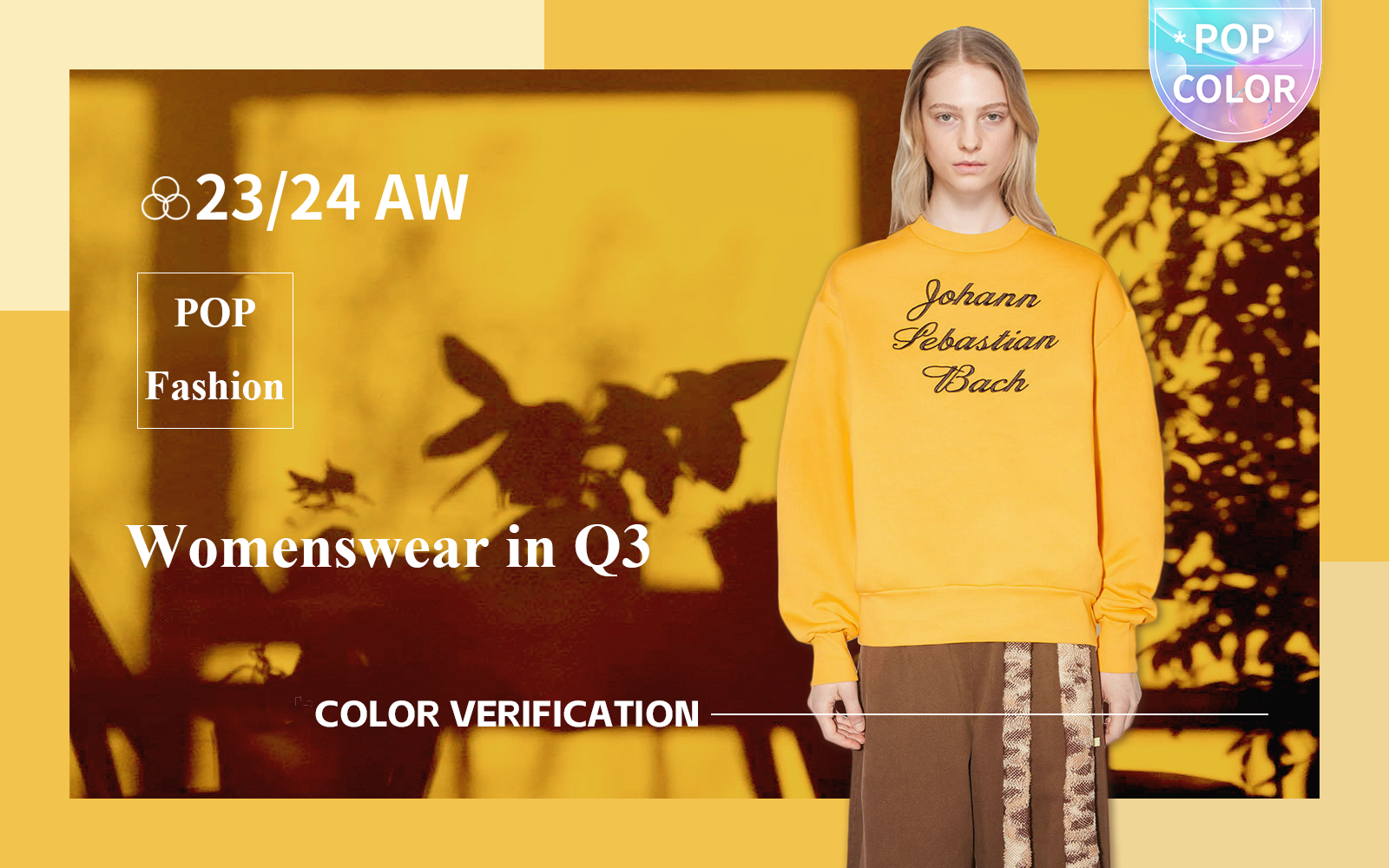 The Color Trend Verification of Womenswear Market in Q3