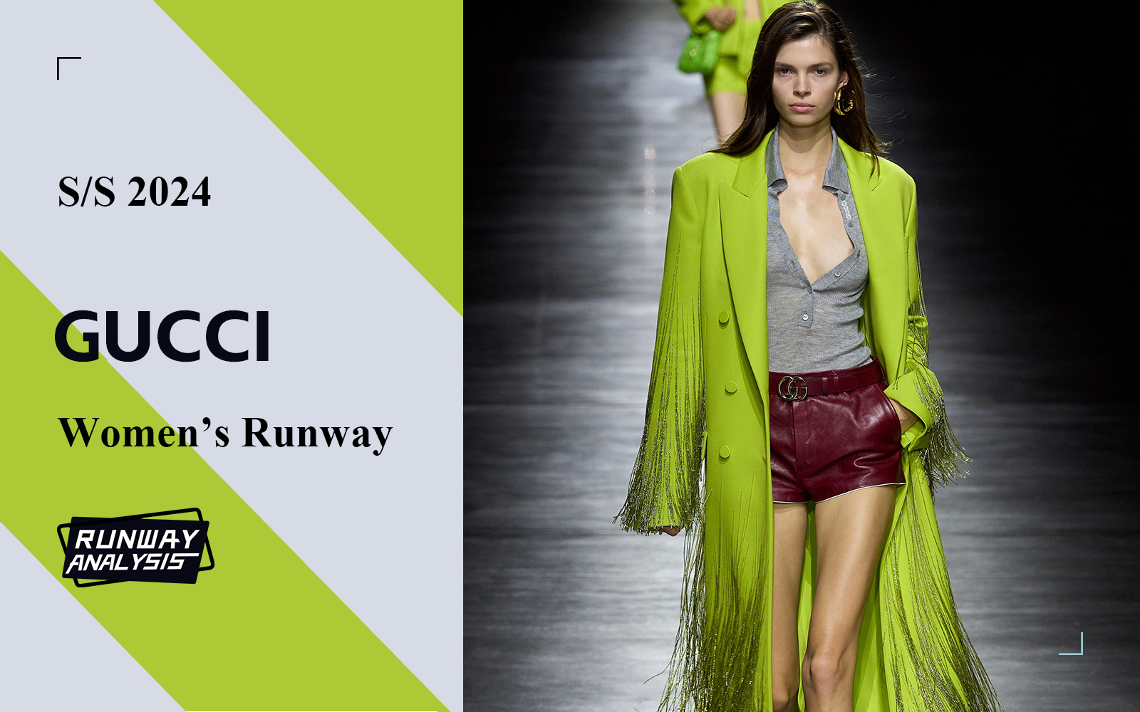 Less is More -- The Womenswear Runway Analysis of GUCCI