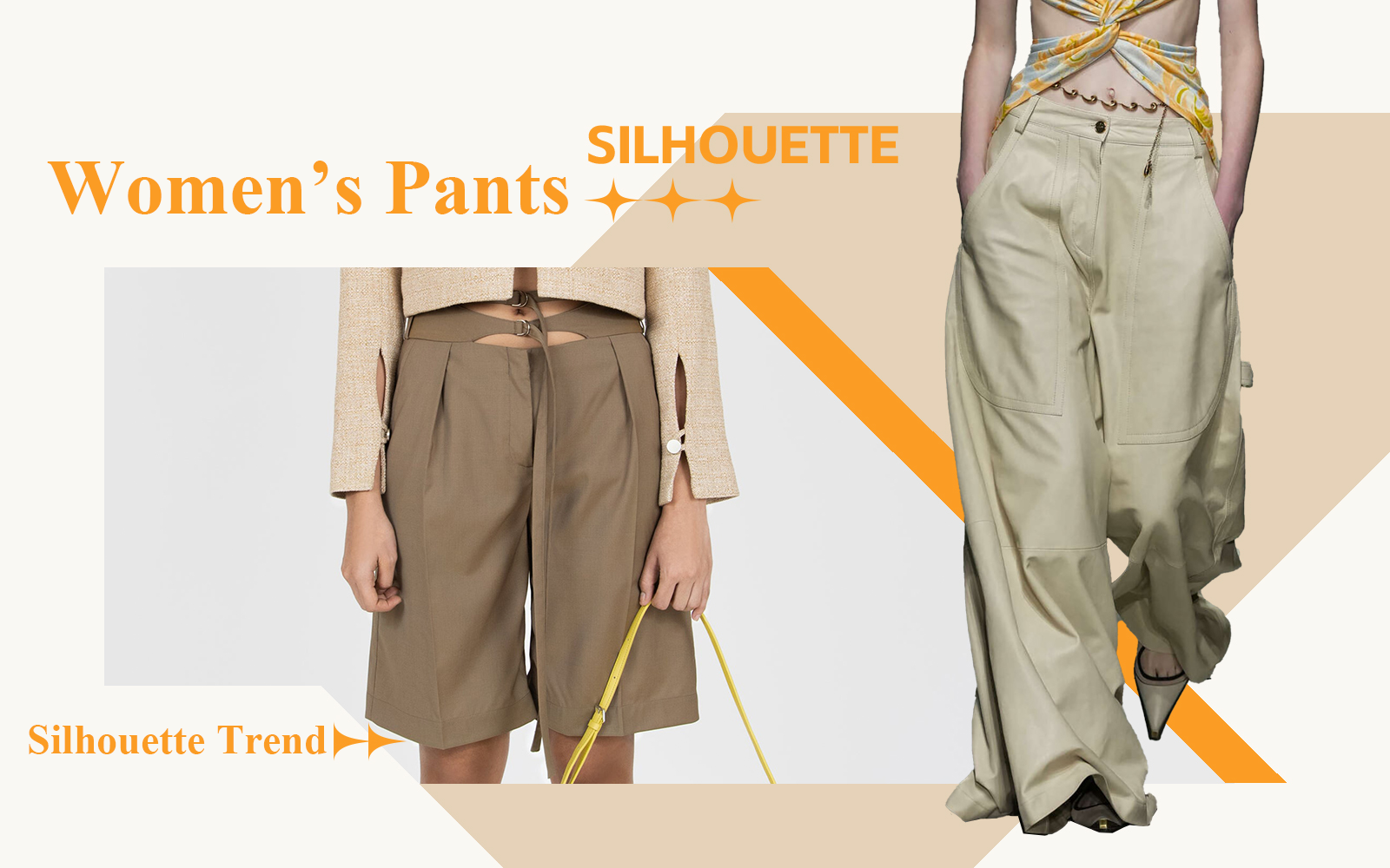 Light Modern -- The Silhouette Trend for Women's Pants