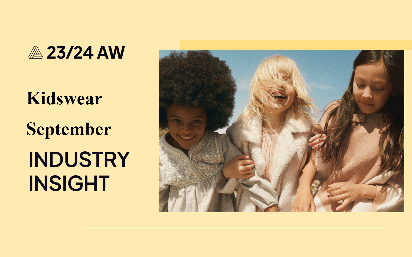 September 2023 -- The Industry Insight of Kidswear