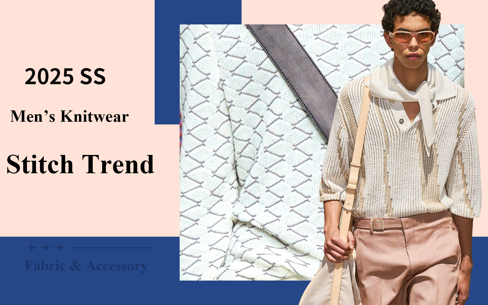 Practical Stitch -- S/S 2025 Stitch Trend for Men's Knitwear
