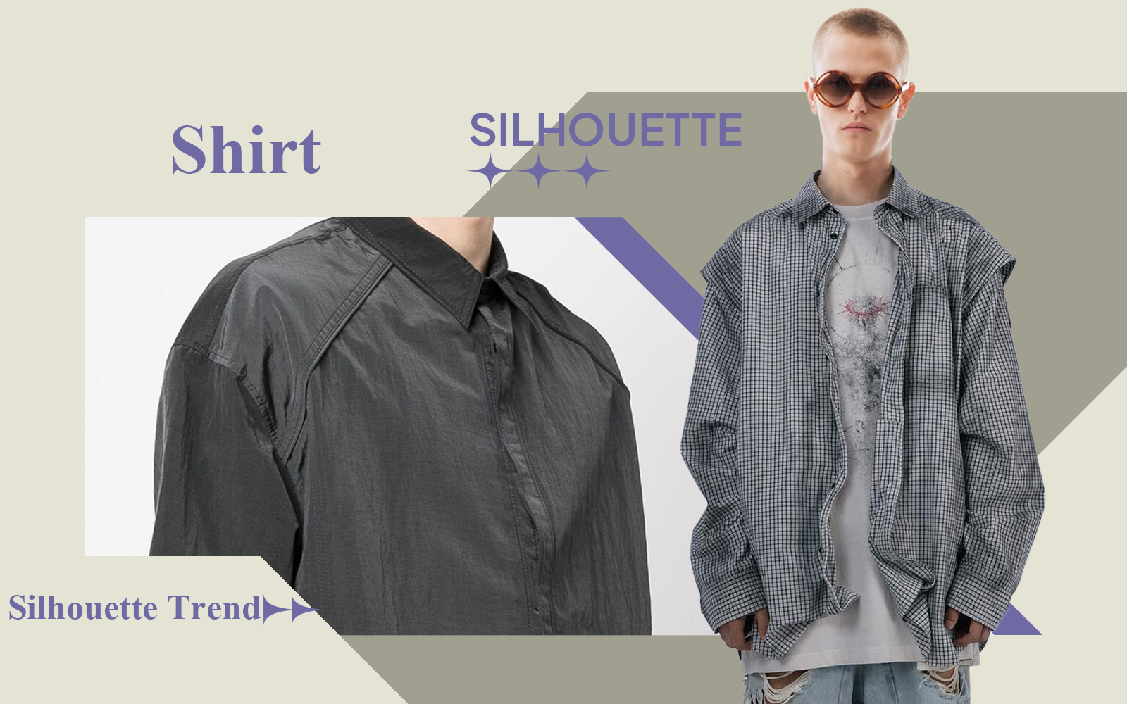 Street Fashion -- The Silhouette Trend for Men's Shirt