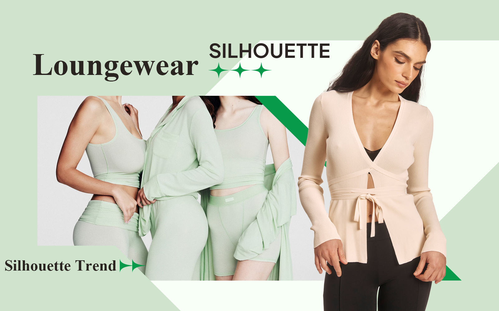Casual Lifestyle -- The Silhouette Trend for Women's Loungewear