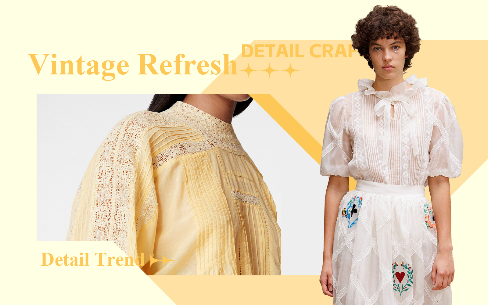 Vintage Refresh -- The Detail & Craft Trend for Womenswear