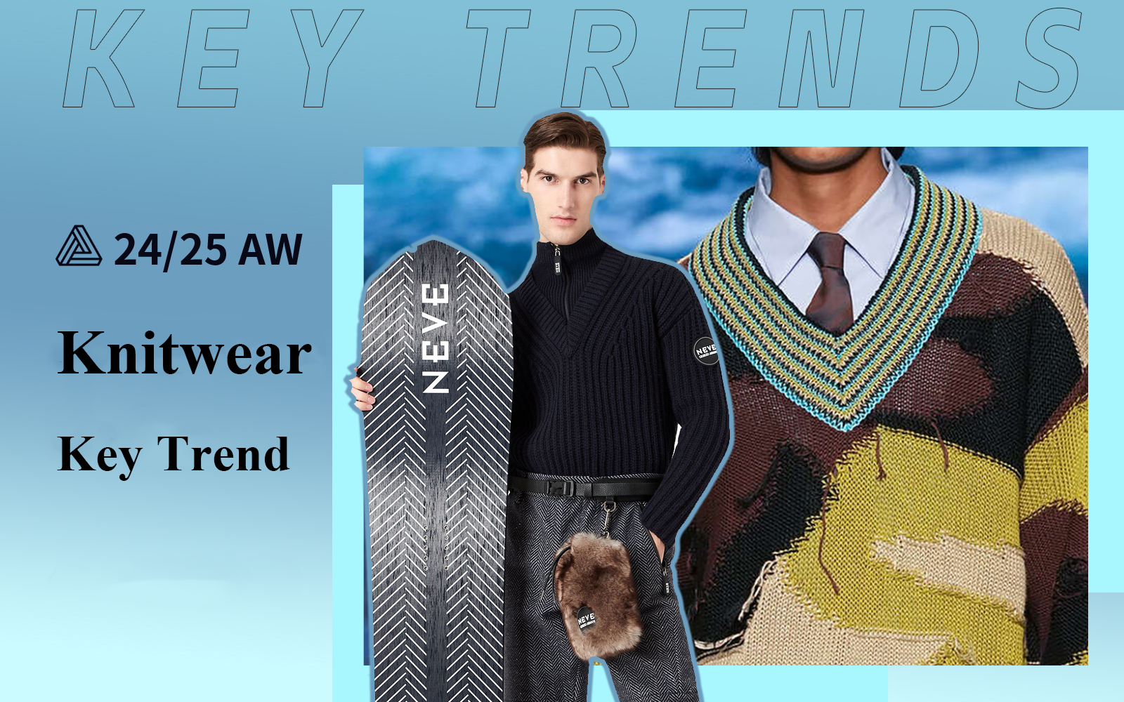 Key Items -- A/W 24/25 Men's Knitwear Key Trend